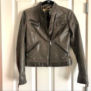 Laundry by Shelli Segal leather jacket